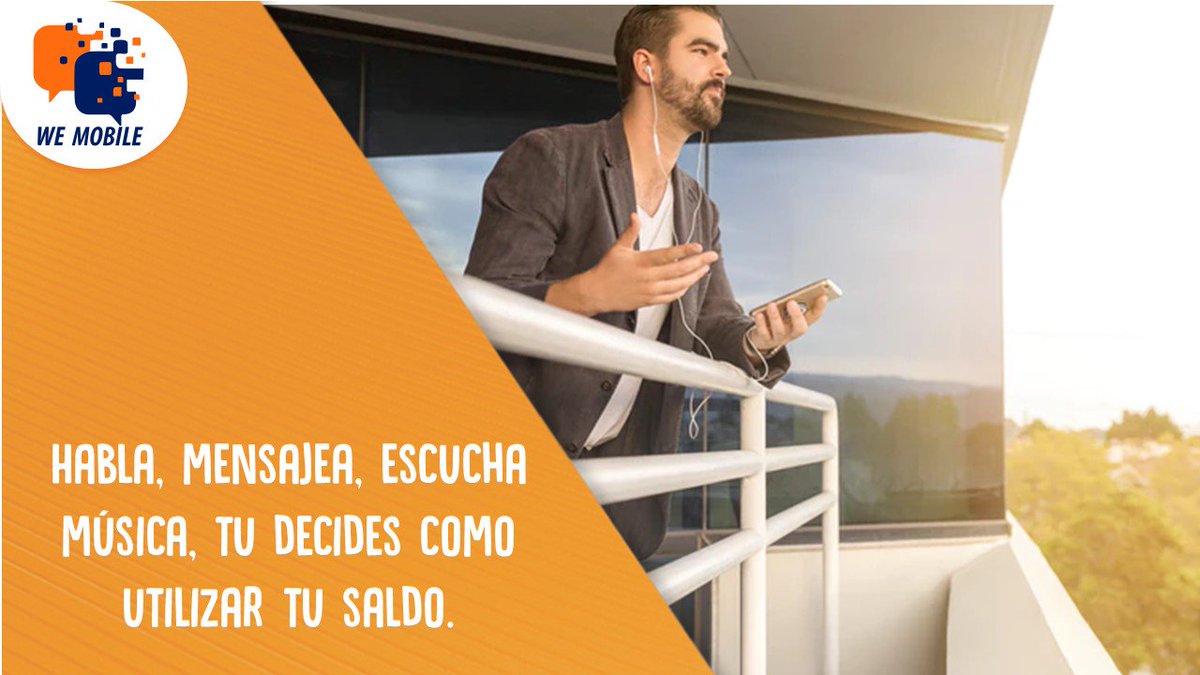 WeMobileMX's tweet photo. Con #WeMobile tú eliges que y como gastar tu saldo, sin contratos ni plazos forzosos.
#SimInternacional https://t.co/EoOi1AVRy8