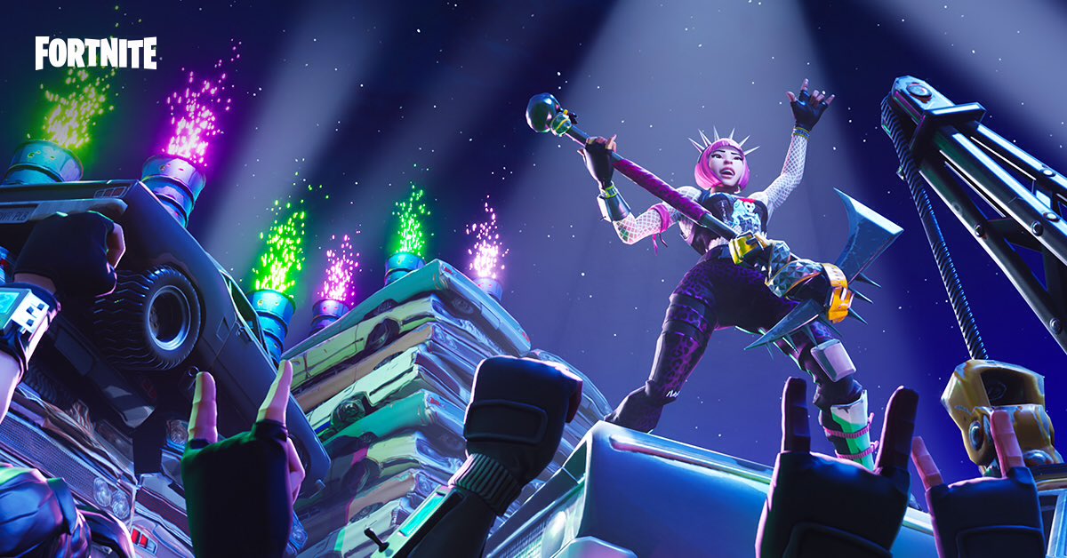 FortniteCommon's tweet photo. ❗️La actualización para la  v3.3.1 se lanza mañana, 22 de marzo, trae la escopeta pesada a Battle Royale y la Flame Grill Floor Trap para salvar el mundo. 
#Fortnite #FortniteBattleRoyale https://t.co/NnpHTO5T3O