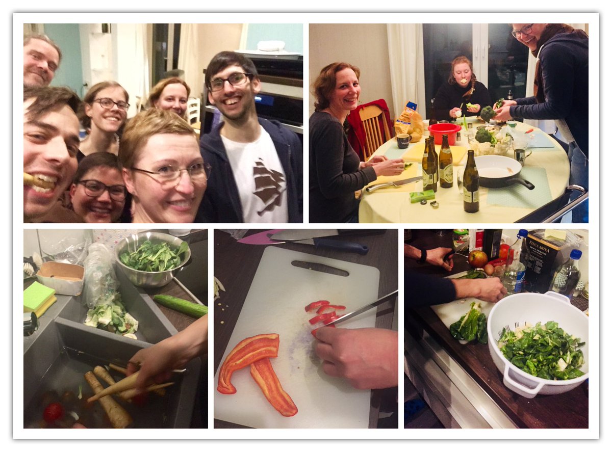 “co-cooking space”, kreatives Treffen unter Freund*innen Nachdenken über neue Kooperationen im Bereich #foodsave und #ivaluefood
<a href="/Lasse_MS/">Lasse - deine Lastenräder für Münster</a> 
#fairTEILBAR
#stopfoodwasteforPeace
#foodsharingmünster 
@StopFoodWasteDE
#moehrengruenundpaprika
#nichtlabernmachen
