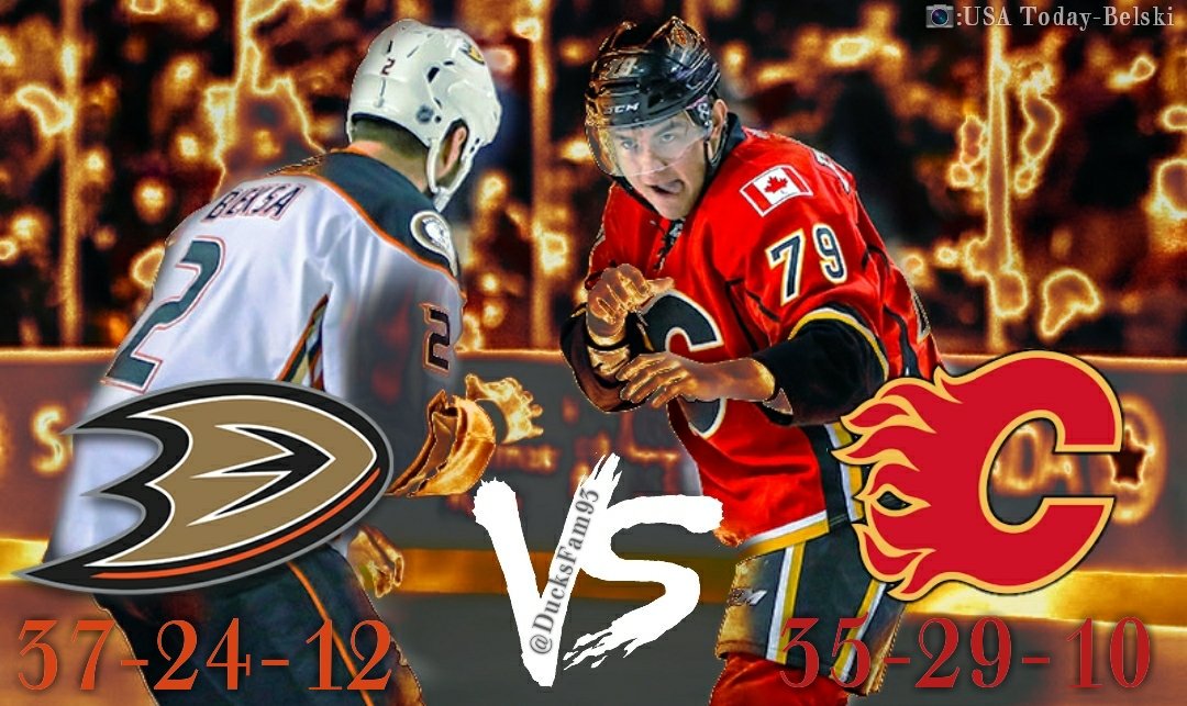 We have to fight fire with fire. We need to heat up and catch fire against the Flames and the rest of the teams coming up. #Racetotheplayoffs #LetsGoDucks