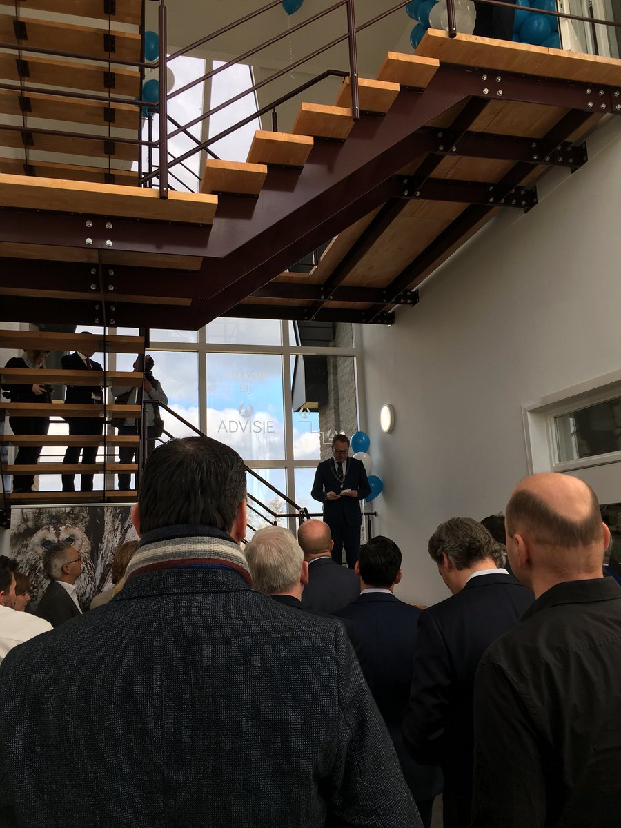 anjageerts's tweet image. Ik was vandaag bij de opening van het nieuwe pand van @Extendum ; de burgemeester die zelf ook accountant is, trapt af. Gastvrije ontvangst!