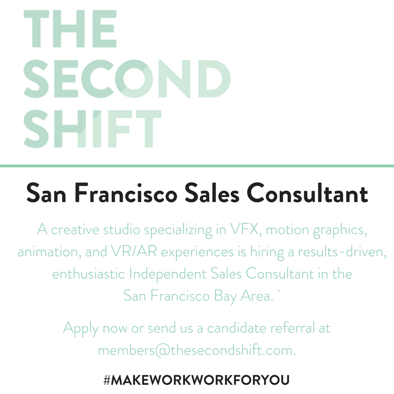 thesecond_shift's tweet image. Sales pro in SF looking for a new gig? TSS members-- log in and pitch or refer a candidate at members@thesecondshift.com
#makeworkworkforyou #ondemandtalent #thesecondshift