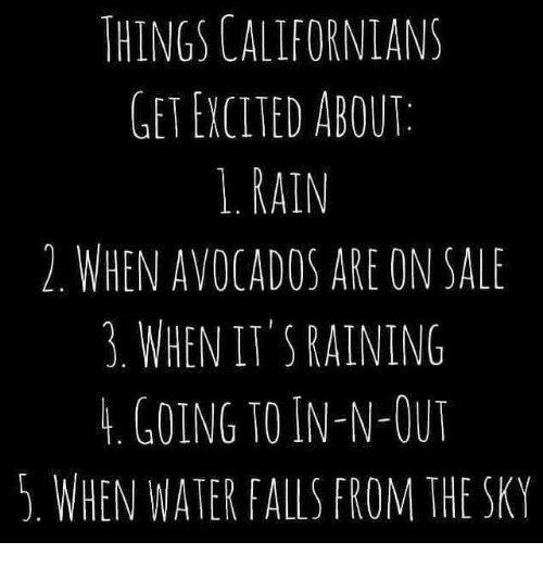 "The biggest storm of the season" is coming. We'll see. #LARain