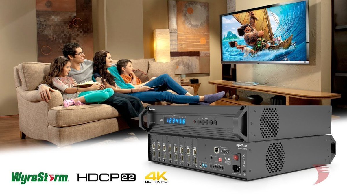 Wyrestorm's tweet photo. Available in 6 and 8 way models, the MX-0606 and 0808-HDBT H2L are ideal for home installs requiring multi source video distribution of the latest 4K HDR content and multi-source audio matrix switching. https://t.co/GSXsL6ZJRb https://t.co/RugpS06FGj