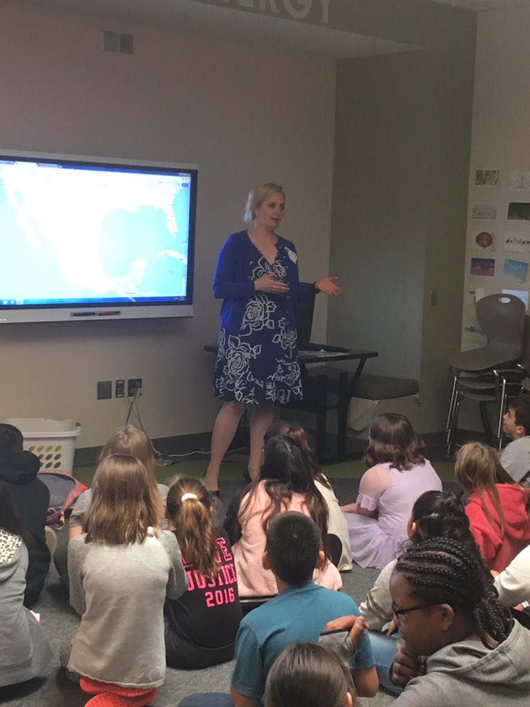 cstorms_we's tweet photo. Thank you Ms. Baeza for telling us how you use writing at Port of Houston. @WEinKaty @TheWritePath_WE @KatyISDEdFound https://t.co/1wU960UxNa