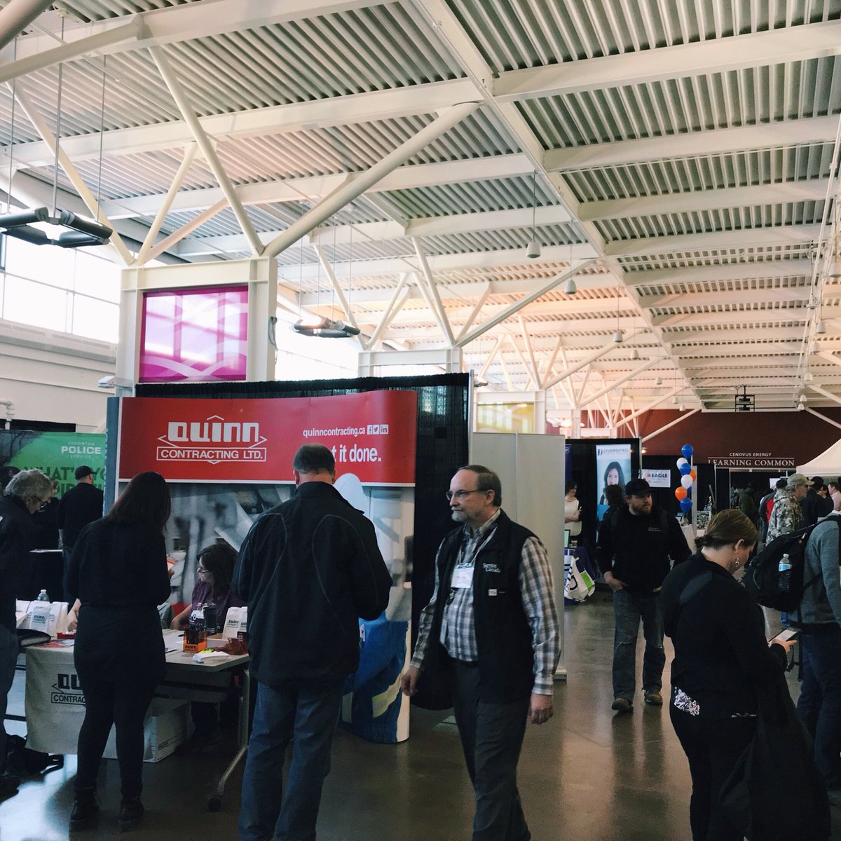 RedDeerPolytech's tweet image. Have you stopped by the Central Alberta Career Fair yet? It’s open until 6 pm! Lots of great opportunities available to explore. #MyRDC