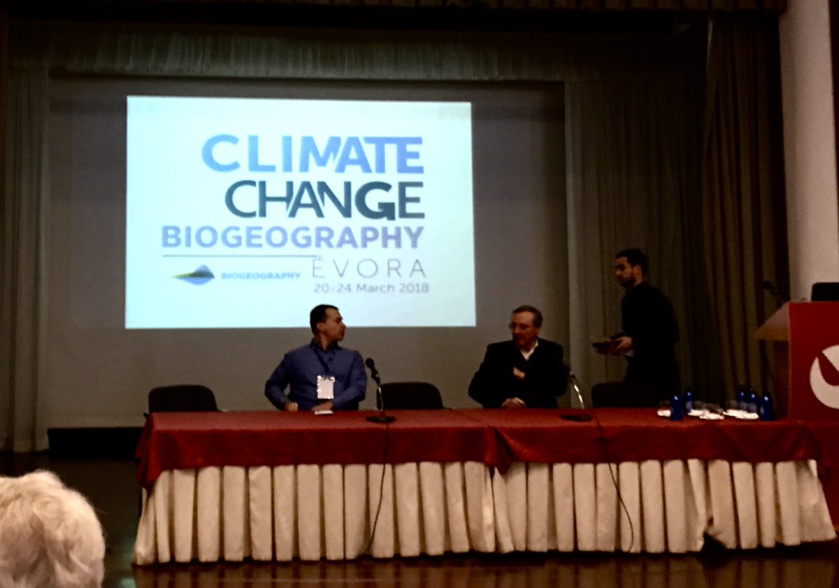 Starting biogeographical days in Evora Portugal #IBS2018