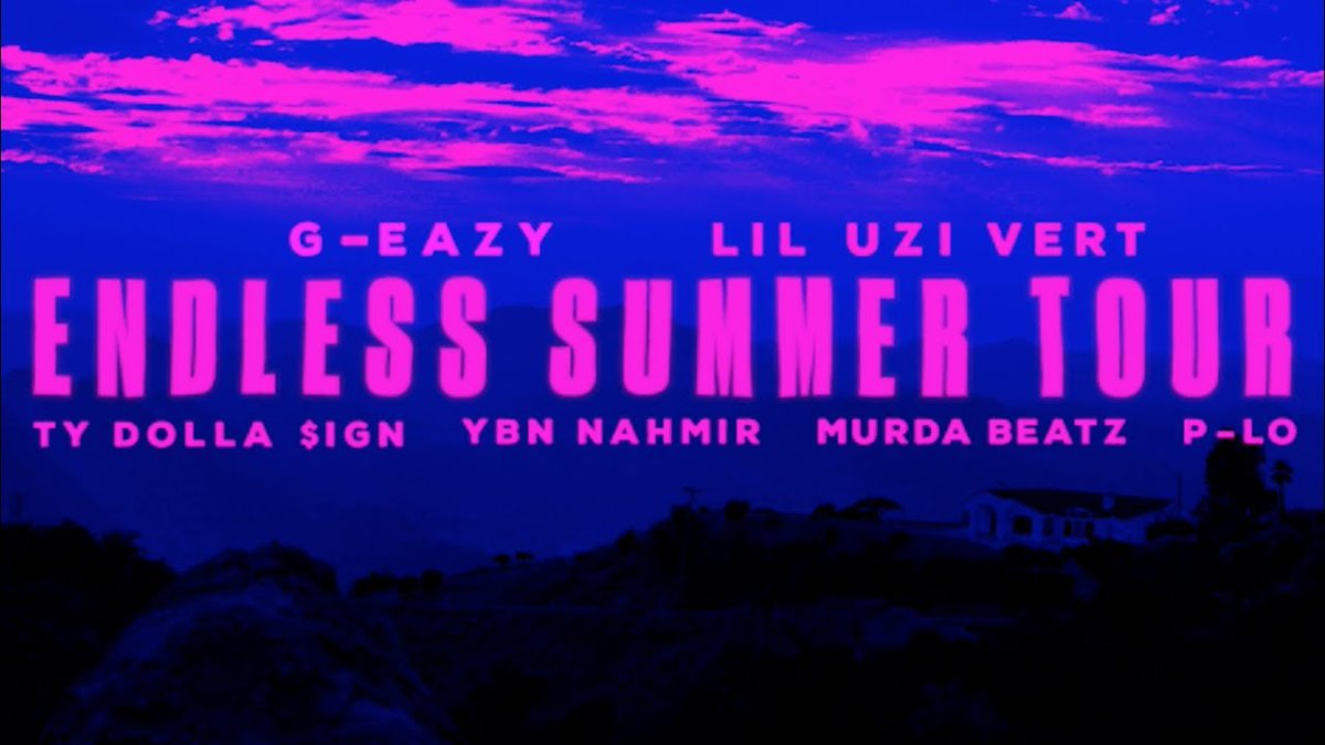 G-EAZY AND LIL UZI VERT ANNOUNCE "THE ENDLESS SUMMER TOUR" 2018 dlvr.it/QLvdym