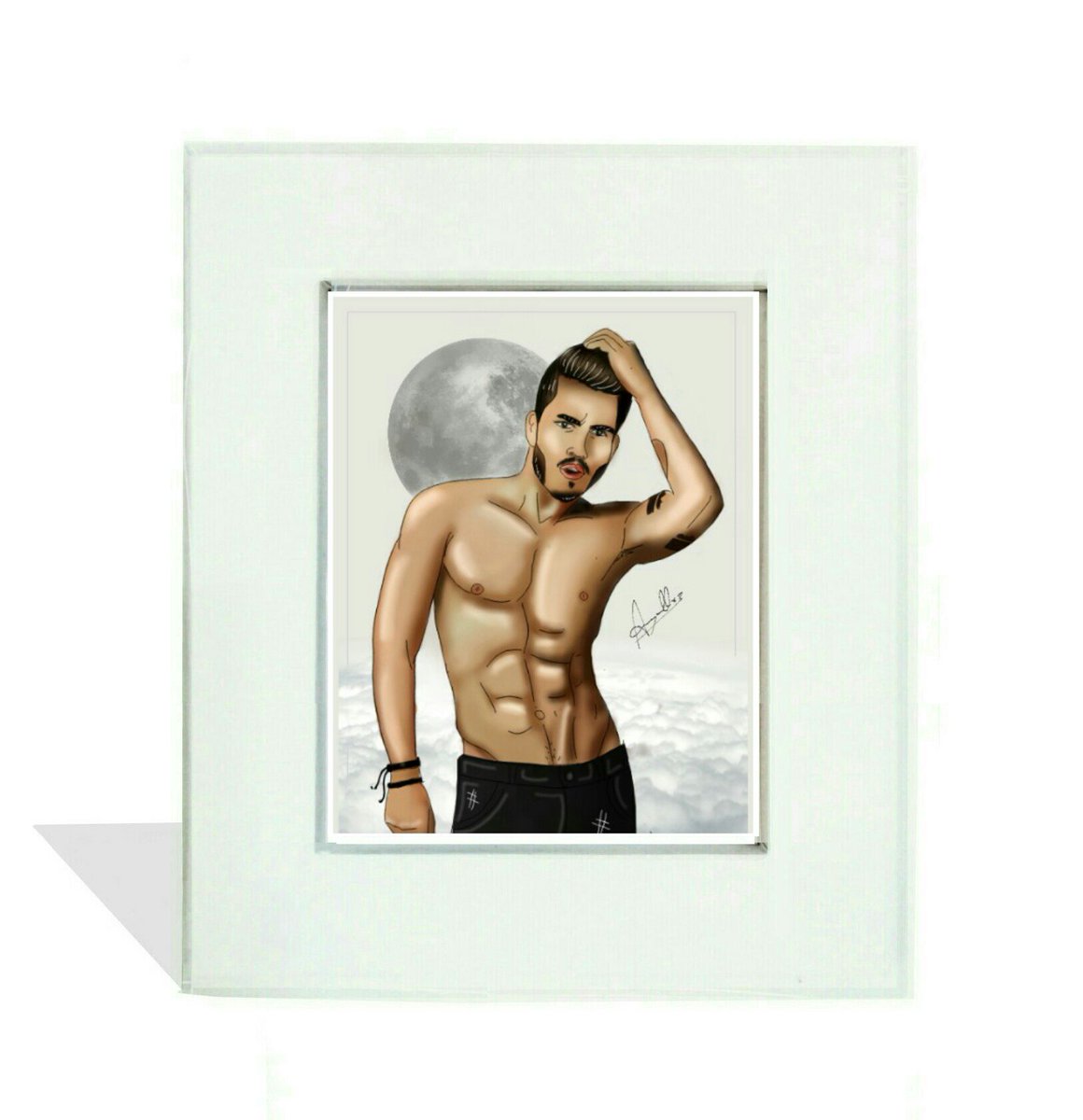 KRISTOPHER FUENTES #art #arte #sketch #drawing #illustration #draw #handsomeman #BEARD #outfit #CUTE #muscle #hair #menstyle #followart #Followback •2018