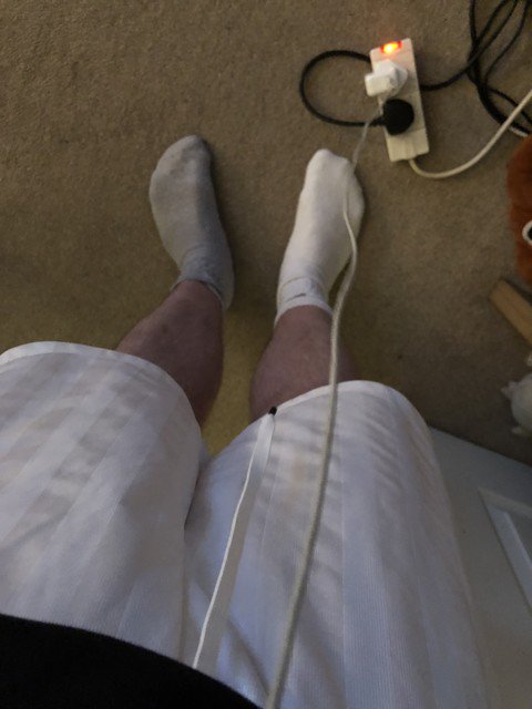 Andy_J_Mayar's tweet image. Right time for Wednesday football, supporting the different socks in aide of #downsyndromeawareness failed at getting bright colours! #differentsocks #football #fatplumber