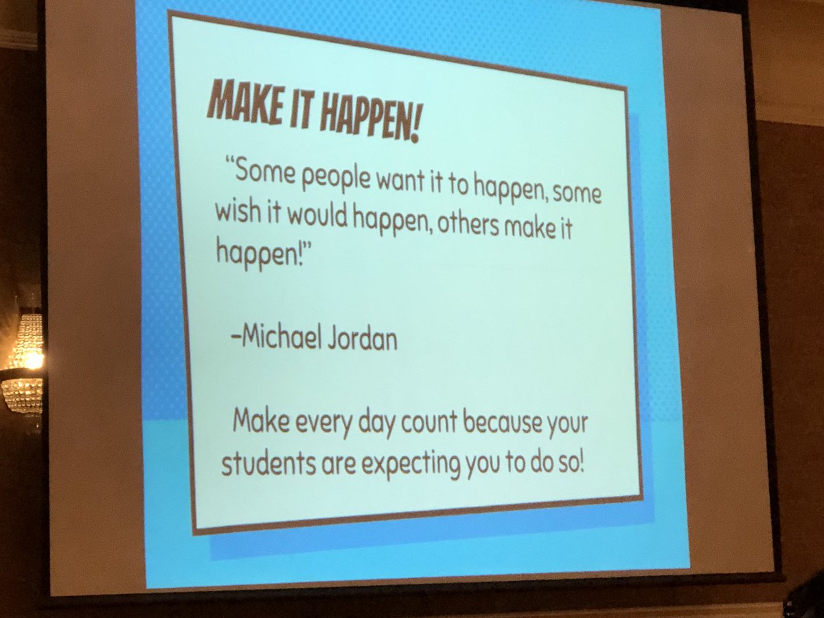 Very motivating speech! @jasongriffinhgs #iReadyNC #nctoypoy
