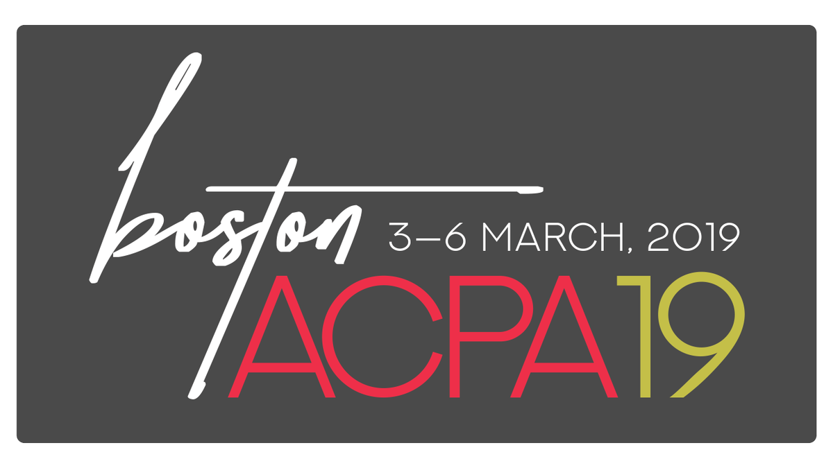 Did you know registration for #ACPA19 is already open!? This is the earliest early bird rate--don't miss out! buff.ly/2DKoFAk
