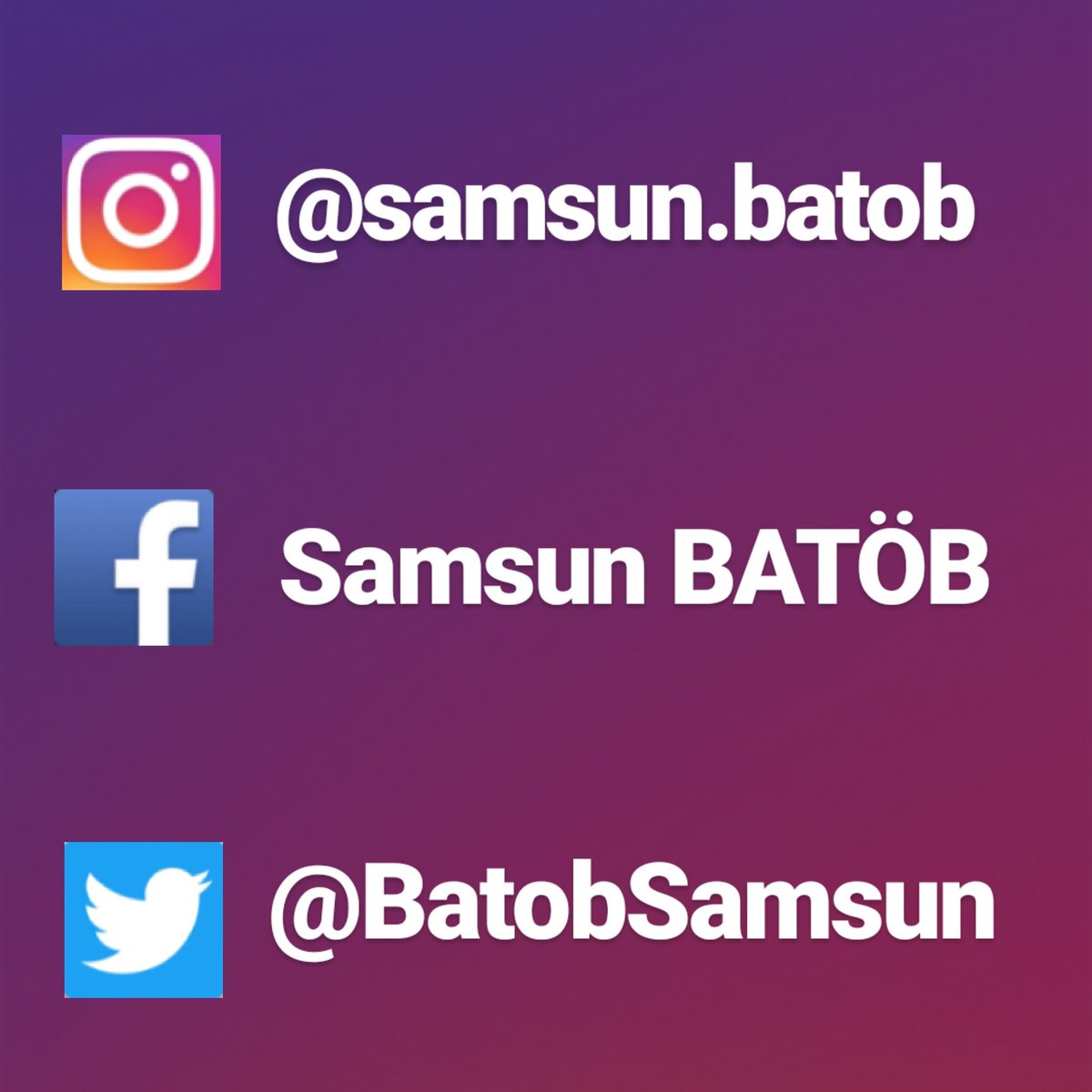 Diğer sosyal medya hesaplarımız; 🤗