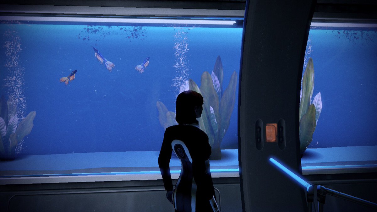 LadySeek3r's tweet image. Day 2 : still alive #masseffect #fishies