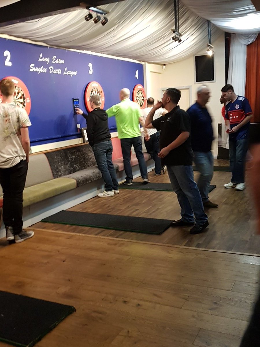 First games underway #lovethe darts