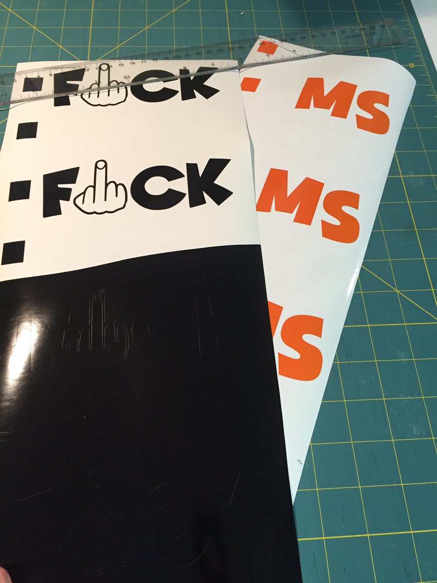 AtTagged's tweet image. Just finished making these new middle finger to MS decals! 
Projectsbyhansen@gmail.com 
#thisisMS
