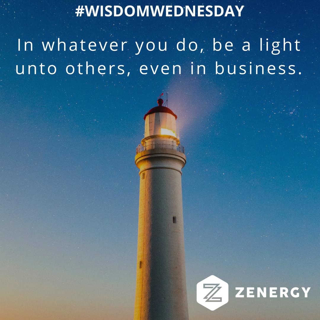 whatiszenergy's tweet photo. Businesses often get in trouble when they leave positive core values at home. We at Zenergy believe a great culture is worth everything, so we bring our good home training to work :) #WednesdayWisdom #ZNGY https://t.co/3BTDOW4jJZ
