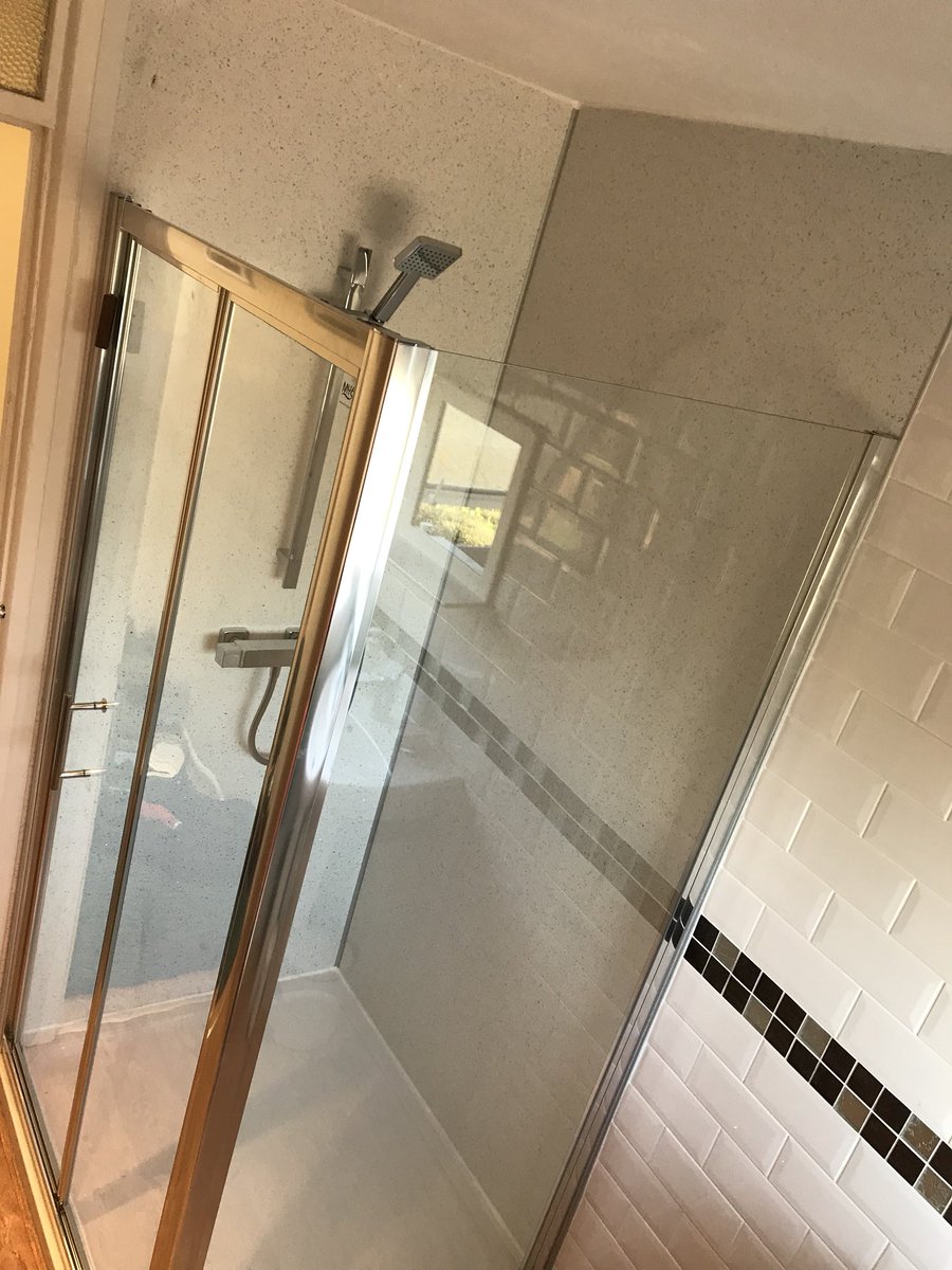 Shower and screen replacement carried out today supplied by <a href="/MylifeBathrooms/">MyLife Bathrooms</a>