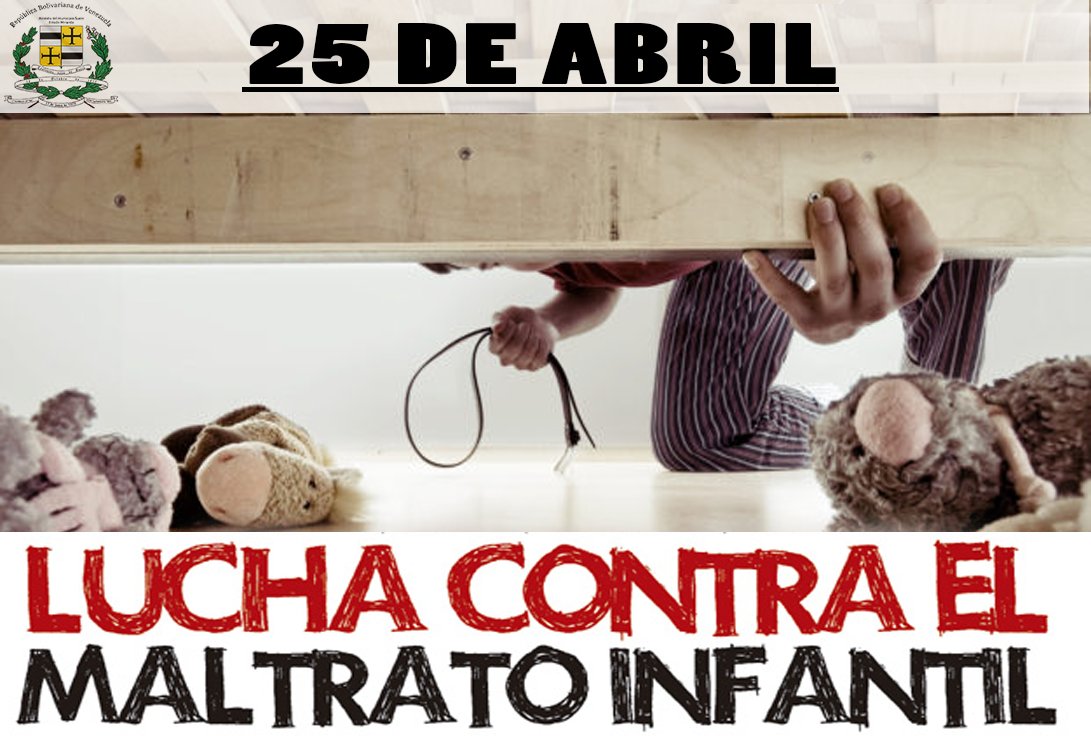 saludsucre's tweet photo. El abuso infantil se define como castigo o negligencia infringida sobre un niño de manera física, sexual o emocional. ¡No más abuso! #25abr Día de la Lucha Contra el Maltrato Infantil. https://t.co/pUYAFK0Kqe