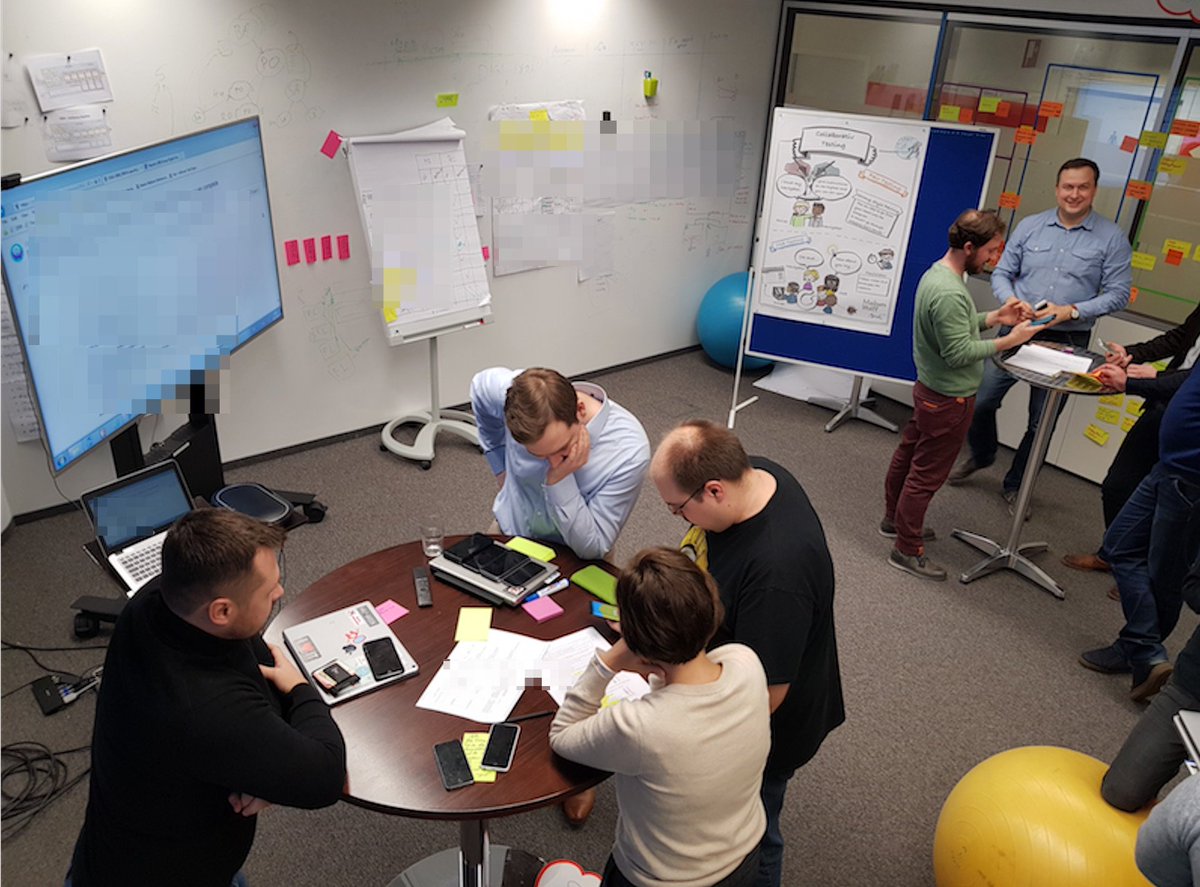 RudolfGroetz's tweet image. PO today in the sprint review: &quot;Yesterday I attended my first #mobtesting session. It was great to test &quot;my&quot; app together with devs, designers &amp;amp; business analysts...&quot;... #poMadeMyDay