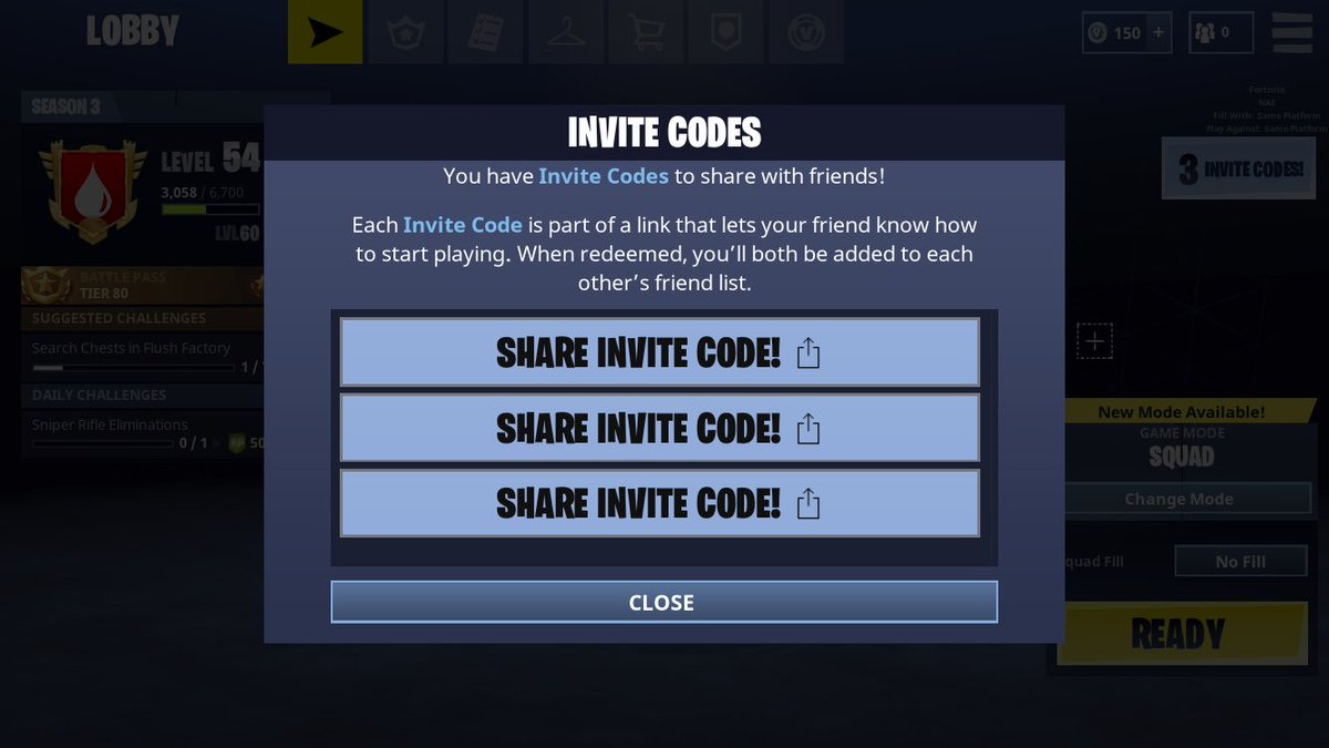 MarcVinyls's tweet image. Just got me some Fortnite mobile invite codes. If y’all want one all you gotta do is subscribe to my youtube channel and comment on my latest video “fornite mobile” and I’ll choose 3 people to send the codes too! 

youtube.com/watch?v=BYjWsz…

#fortnite #fortnitemobile