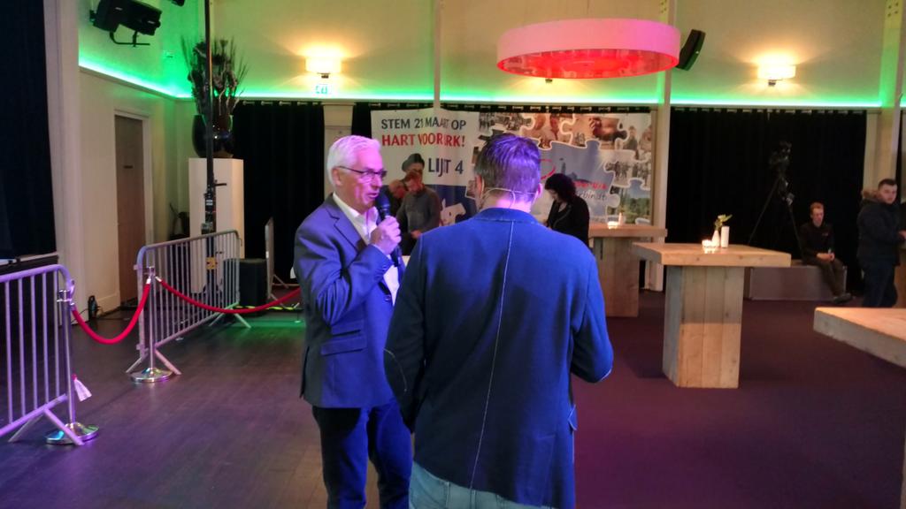 76,9% opkomstpercentage tot 9 uur