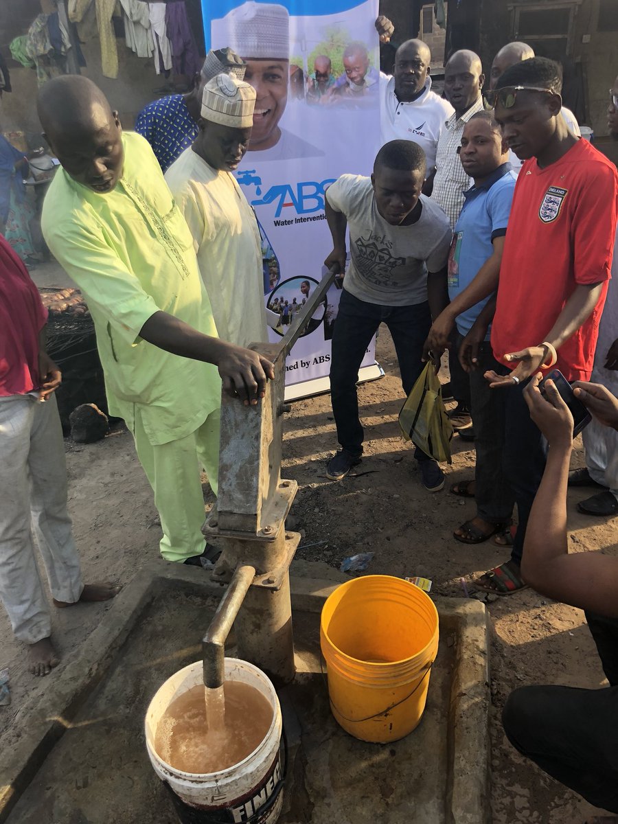 absconstoffice's tweet photo. ABS Water Intervention Initiative is a project of @SPNigeria chaired by @akeem_amao targeted at repairing all non functioning boreholes in Kwara Central, to ease d burden of water supply within the senatorial district.
To get your borehole repaired, Call the helpline: 08034002161 https://t.co/mvlUMwGwvZ