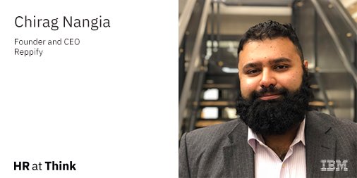 Reppify's tweet image. Join Reppify CEO @ChiNangia speaking about The Secret Way Big Companies Hire Via Employee Referral, tomorrow morning at 9:30am at IBM #think2018. More info here: myibm.ibm.com/events/think/a…