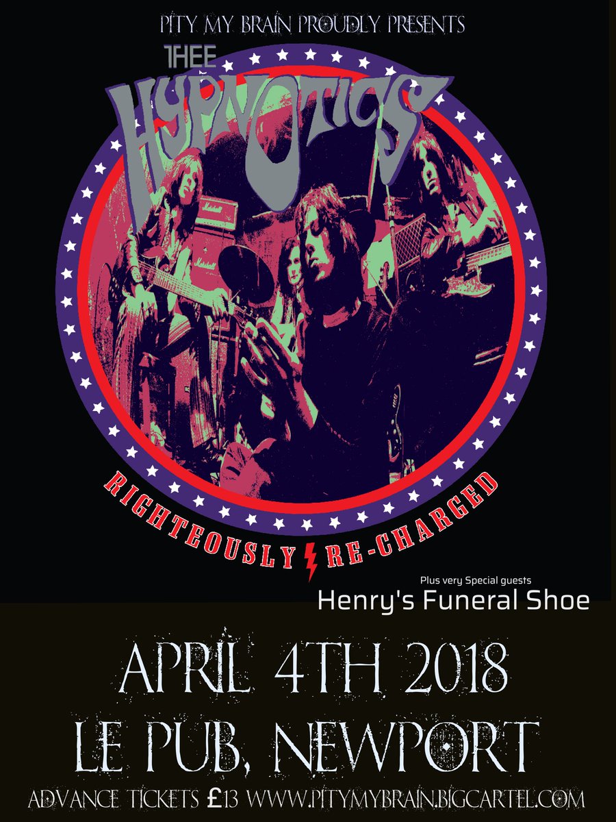 <a href="/hfsofficial/">Henry's Funeral Shoe</a> support <a href="/theehypnotics/">Thee Hypnotics</a> <a href="/LePublicSpace/">Le Public Space</a> April 4th pitymybrain.bigcartel.com