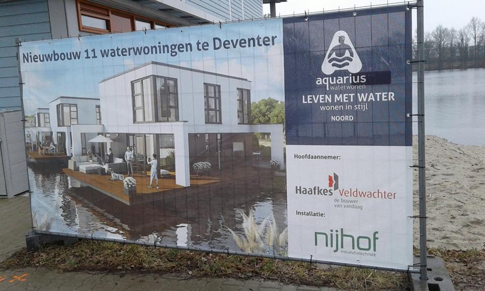 nijhofbroekland's tweet photo. 1e paal voor het project van de nieuwbouw van 11 waterwoningen #Deventer, waarvoor het team van @nijhofbroekland het #installatiewerk doet ism @haafkes bouwt #Nijhof #broekland https://t.co/5ryFADYU93