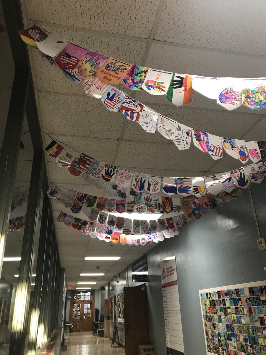 Happy National Harmony Day!!! We are the same, but all are unique, special and different!! Each student at Eugene Field created a flag to represent themselves, who they are and where they are from. We all belong!!!! <a href="/FieldTigers/">Eugene Field School</a> <a href="/SJSD_Counseling/">SJSD_Counseling</a> <a href="/StJosephSchools/">St. Joseph School District</a>