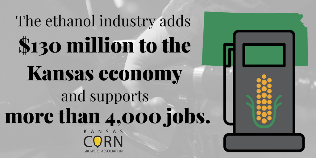 kscorn's tweet photo. Why is #ethanol important to Kansas? It provides markets for crops, contributes to the economy &amp; supports jobs. #agweek #RFSworks #thankyou @RenewKansas https://t.co/x2QxE93mcV