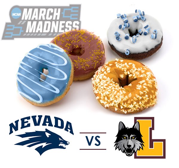 How sweet is this @dsnnnreno for #WorldDownSyndromeDay

It's on <a href="/ChicagosMayor/">Mayor Brandon Johnson</a> Emanuel! Sweet 16 challenge accepted! 

When <a href="/NevadaHoops/">Nevada Basketball</a> beats <a href="/RamblersMBB/">Loyola Men's Basketball</a> on Thurs, you're ordering us 16 doz donuts <a href="/Doughboysreno/">DoughBoys Donuts</a>! #TheHunt continues!