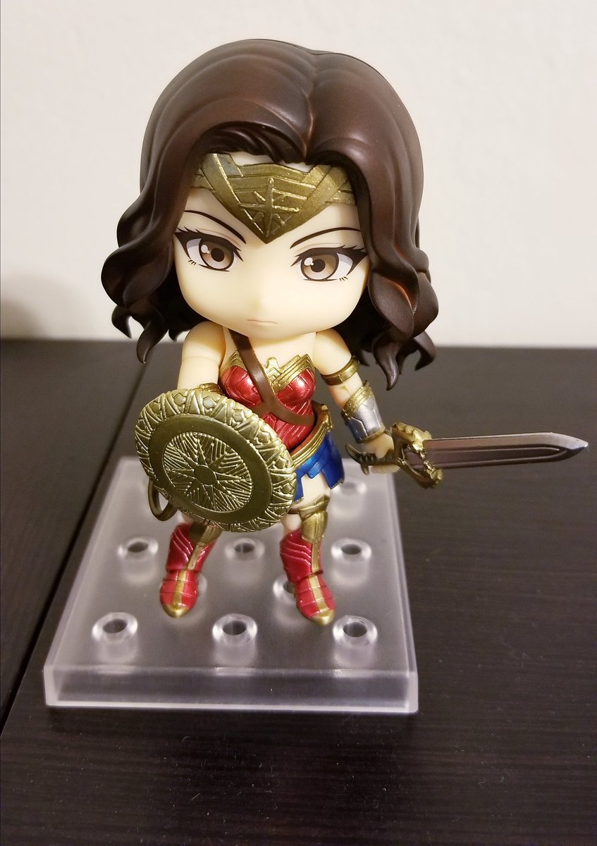 She is small but mighty! #WonderWoman