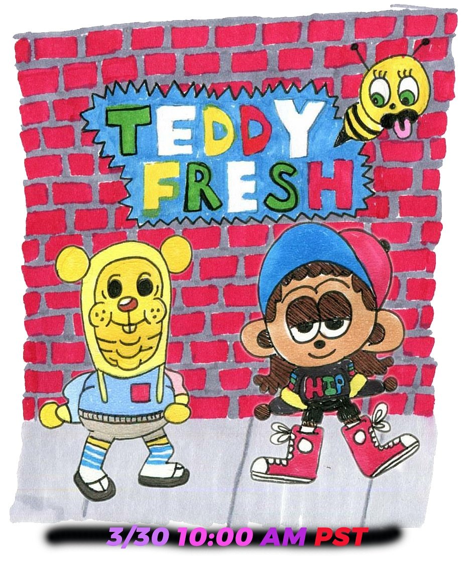 teddyfresh's tweet photo. Color block and hip sweaters will finally be back in stock Friday 3/30 10:00am PST!! ⭐
Amazing art by: Barfbug on Instagram 💘 https://t.co/TxTSccdwvZ