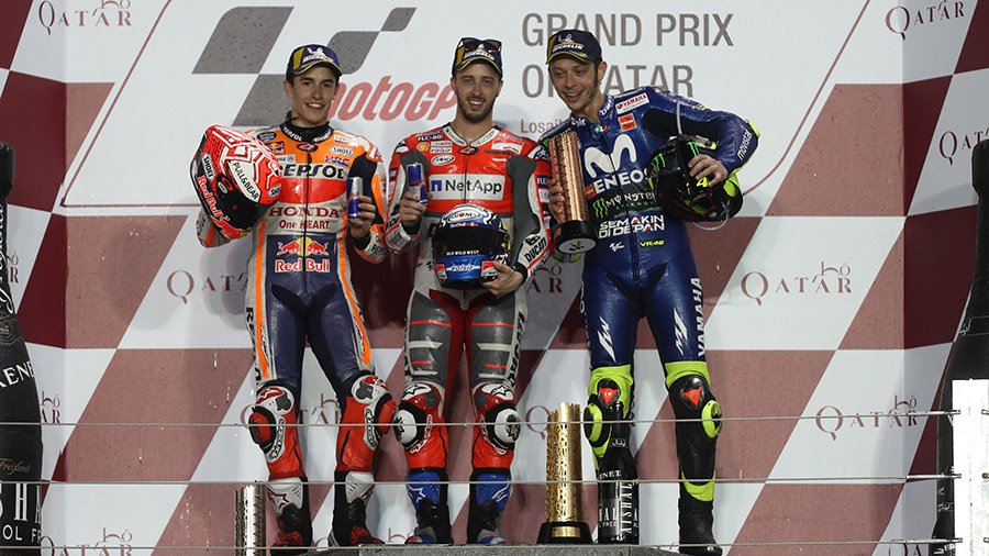 biketorqueshow's tweet photo. NEW POST! Have a look in our new post for MotoGP 2018 season updates!
Comment below and let us know your predictions on who do you think the 2018 MotoGP World Champion is going to be?! https://t.co/SGK7wGRdxh

#MotoGP #MarcMarquez #AndreaDovizioso #Qatar #GPQatar #Stagefilms https://t.co/ipvZzLGcp0