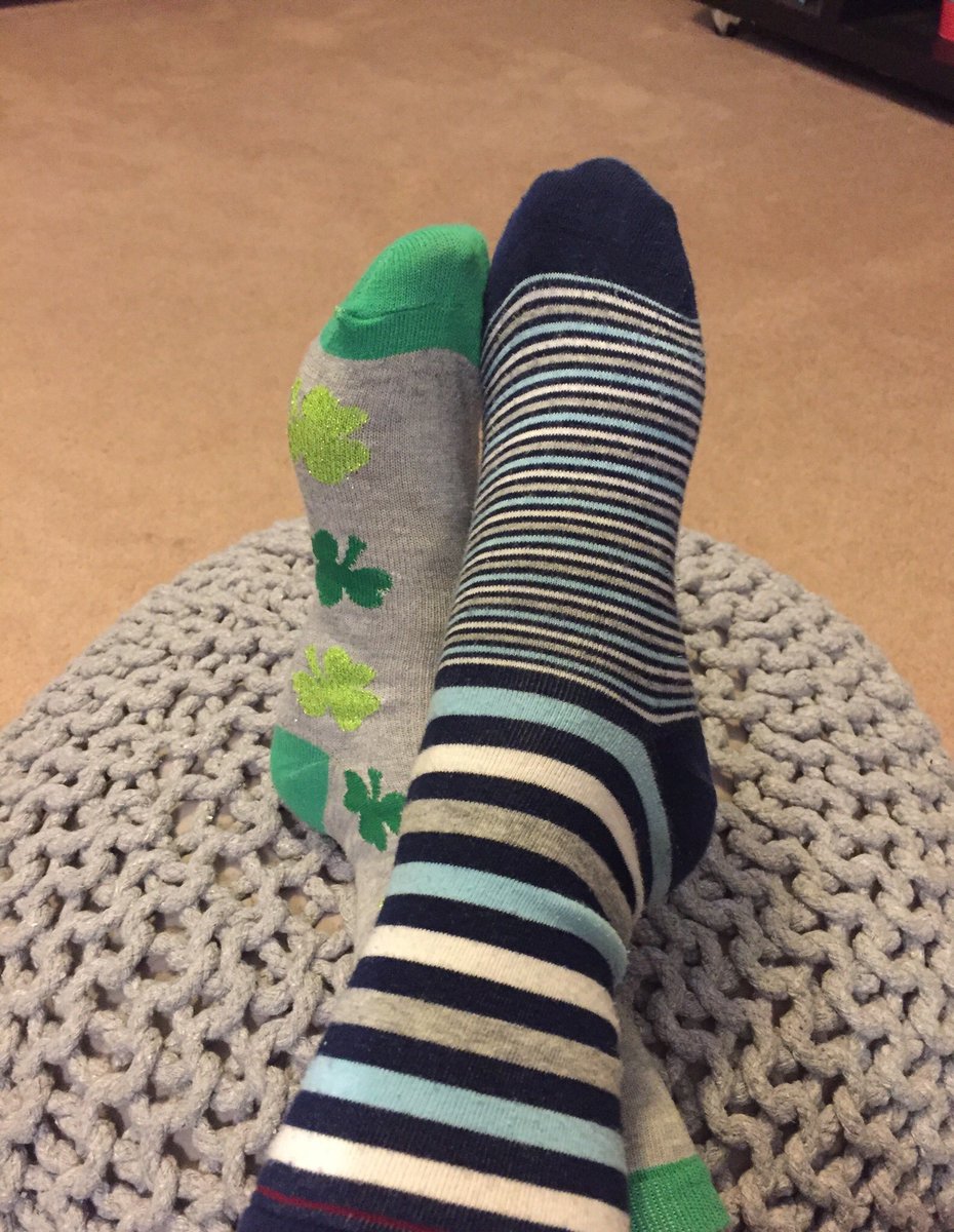 mswigginshtsd's tweet photo. Rock Your Socks! Today, we wear mismatched socks to raise awareness and celebrate #WorldDownSyndromeDay https://t.co/PAbJnvKdDp