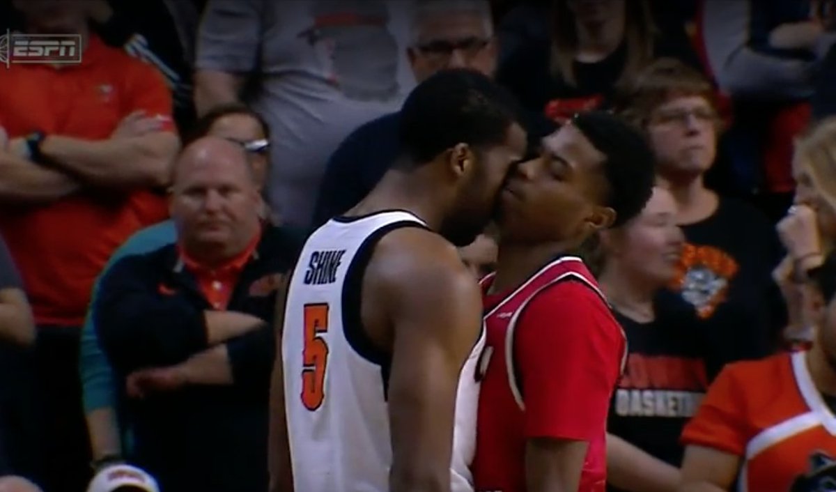 SInow's tweet image. Not using your head wisely #headbutt