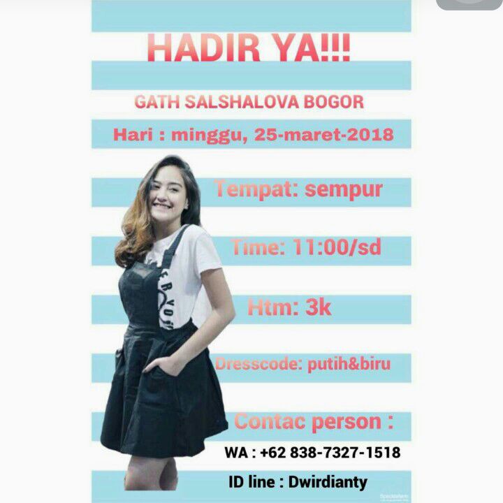 SLCreative8's tweet photo. Halo gengs datang ya digath salshalova bogor💜 https://t.co/YFw29KQOzl