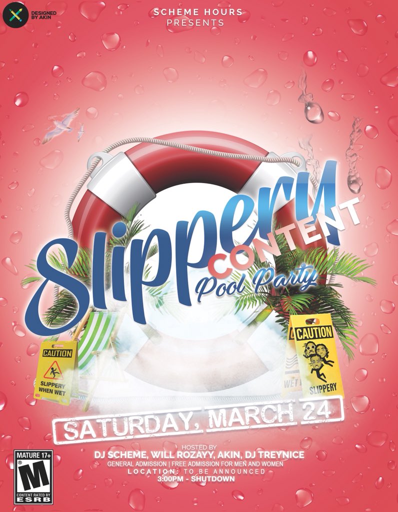 Will_Rozayy's tweet photo. ๐จWEEKEND plays in Denton ๐จ
FRIDAY we got #Afrodisiac ๐๐ฝ
SATURDAY #SlipperyContent ๐ง
SUNDAY #SCRUMPDAY ๐ฃ
We honestly ainโt slowing down ๐ญ https://t.co/6uqfcy6EHg
