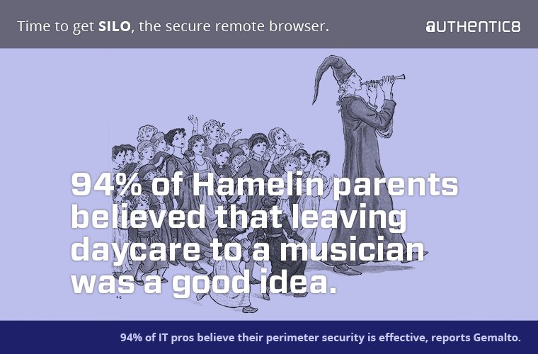 Authentic8's tweet image. So your enterprise believes a local #browser can be trusted when users access the web? bit.ly/2de7M5a #RemoteBrowser