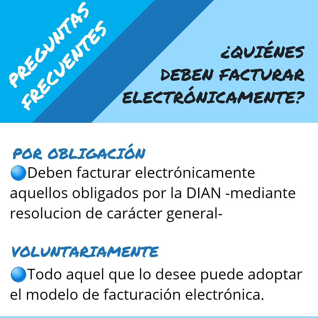 MLSYSTEMSAS's tweet image. #Pregunta frecuente sobre la #Factura electrónica en #Colombia