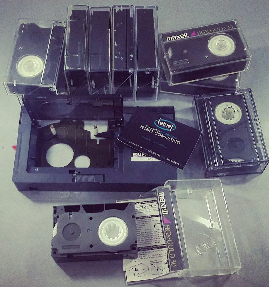 _telnet_'s tweet image. Nuevo servicio!. Digitalizamos tus viejas cintas de video VHS y VHSC