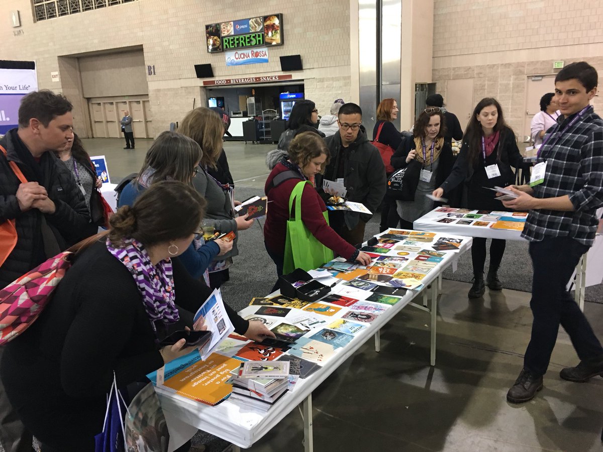 plympton's tweet image. The #PLA18 #recoveringtheclassics rush! Booth 1256 and 1258!