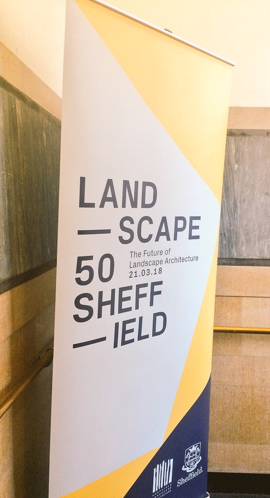 rowanlonghurst's tweet photo. A great day at #Landscape50 @LandscapeSheff reconnecting with old coursemates and tutors reflecting on all achieved in the last 50 years but looking forward to future challenges https://t.co/1Dtnh84LG9