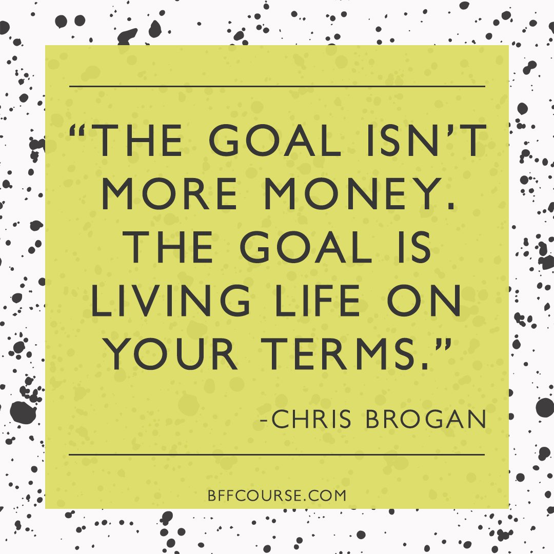 No matter how much money you make- be sure THIS is the life you signed up for.