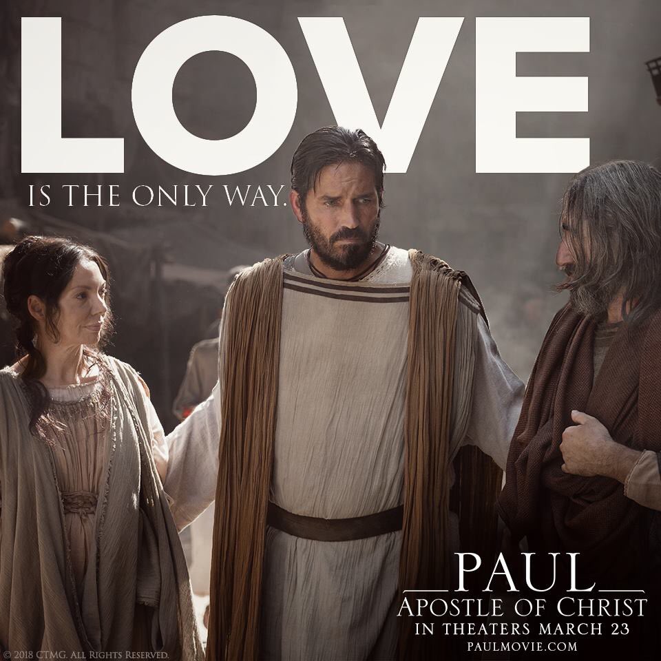 Paul Apostle Movie on Twitter: "Love is the only way to ...