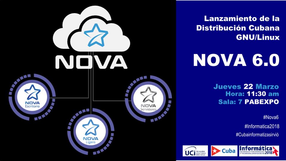 universidad_uci's tweet image. ¿Están listos para la presentación de #Nova6? Los esperamos! @cubadebate @PortalCubasi @CubaTVSITVC @teleSURtv @laurapteleSUR @telesurenglish @radiorebeldecu @radiorelojcuba @RadioTainoFM @RandyAlonsoFalc @JuventudRebelde @Granma_Digital @trabajadorescu @CUBAH0RA @OscarFigueredoR