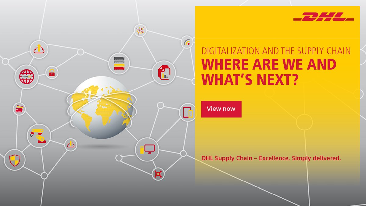 Relatório da DHL sobre Digitalização na cadeia de suprimentos