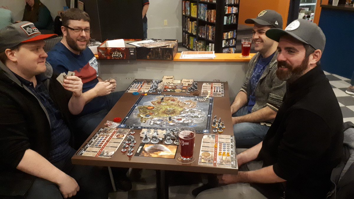 TheBoardRoomGC's tweet photo. Our Blood Rage Event is in full swing in Bedford! @CMONGames @eric_lang #CMONplay https://t.co/7ixoTZEFe1
